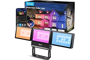Govee Phantasy Smart Wi-Fi Flood Lights: Transform Your Outdoor Space with Vibrant Illumination