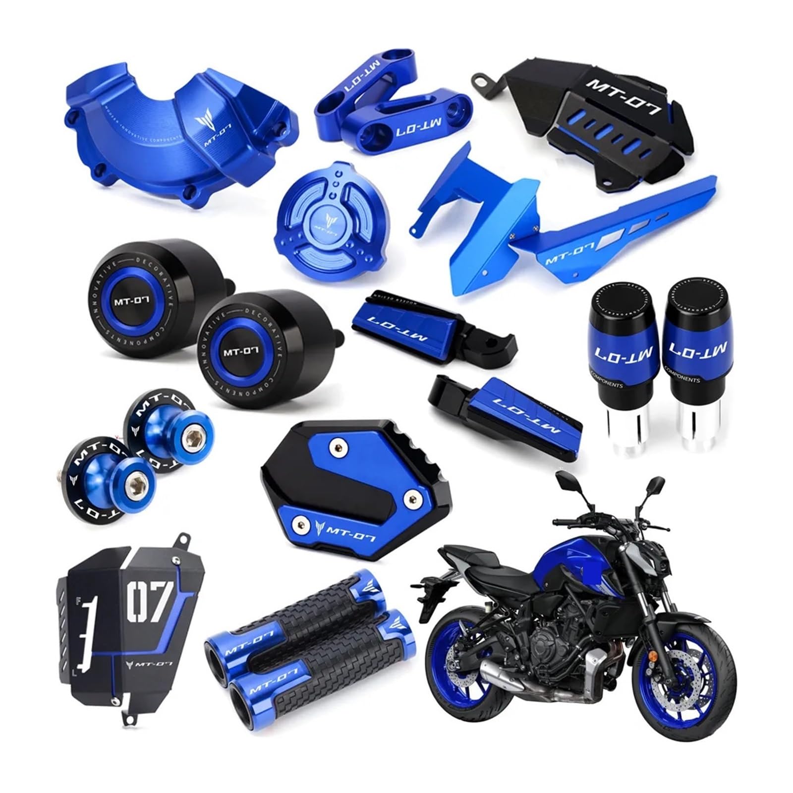 アクセサリー MT Amazon.com: LeosHi MT 07 Motorcycle Accessories Parts Compatible
