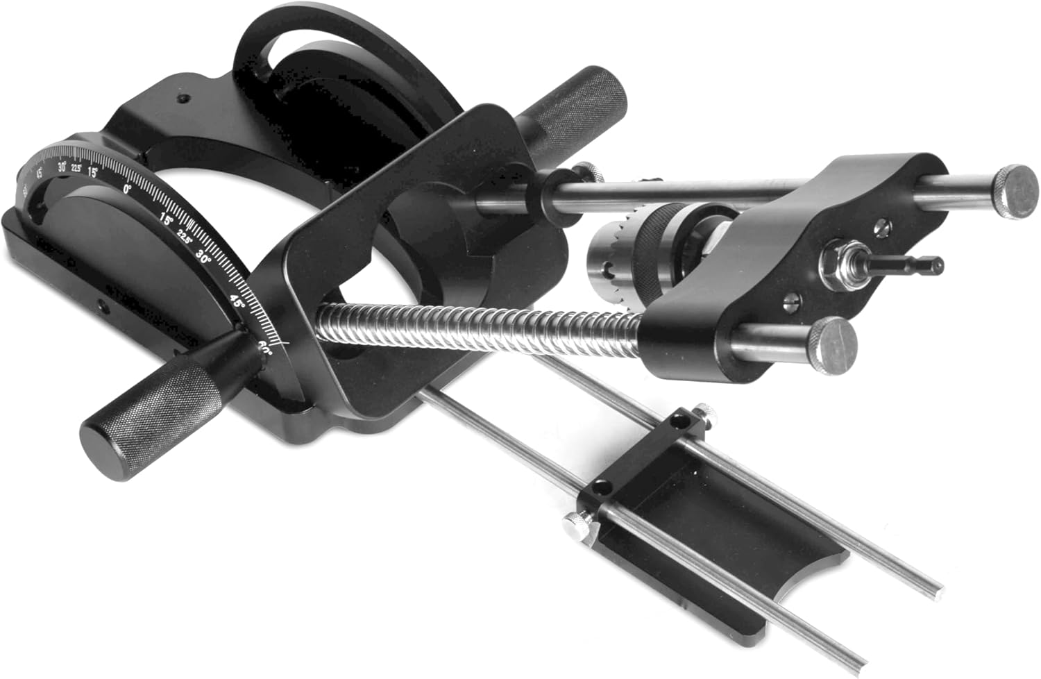 WEN Portable Drill Guide, Heavy-Duty and Adjustable Precision Drill Press (WA1412)