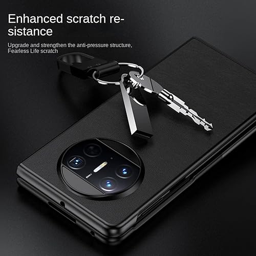 Miniatura 6 de THikk Funda de cuero para Huawei Mate X3, funda delgada de piel sintética de alta calidad, resistente a los arañazos, funda protectora para Huawei