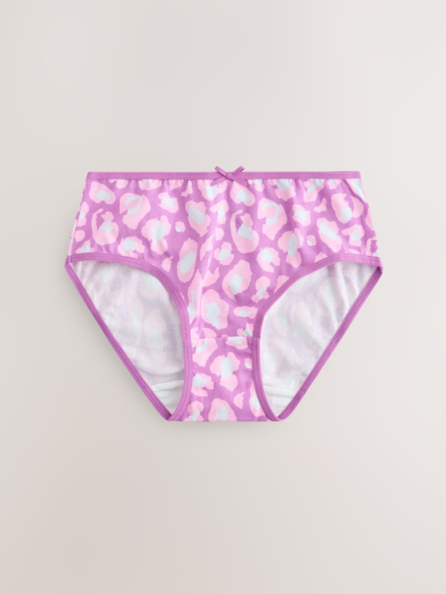 NEXT Mädchen Geblümte Slips, 7er-Pack