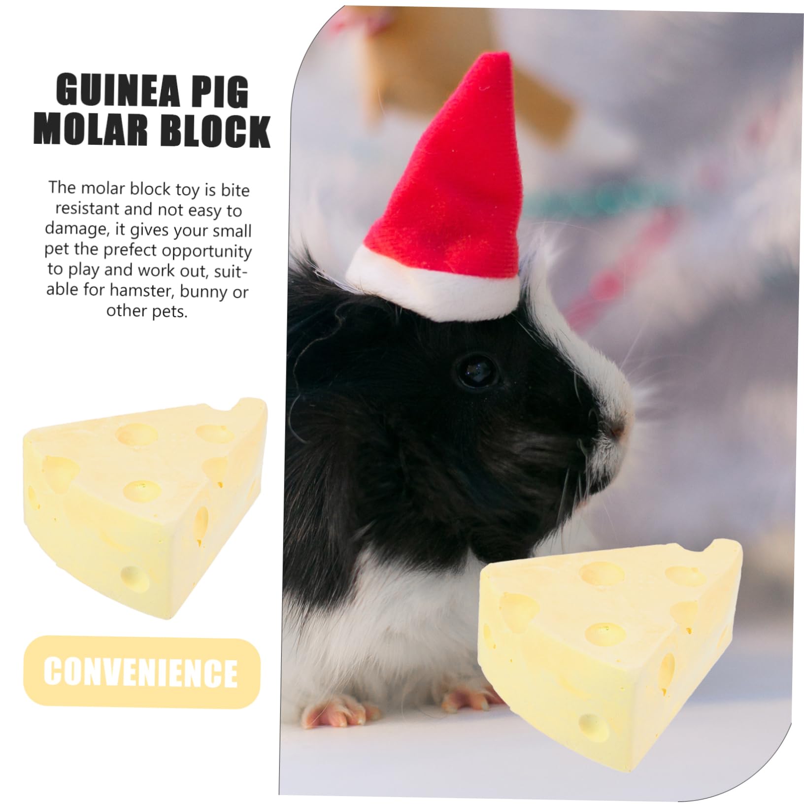 DOITOOL 6stücke Bunny Molar Nager Kauspielzeug Für Hamster Kaninchen Zahnpflege Spielzeug Mit Calcium Zahnstein Für Gesunde Zähne Zubehör Für Kleintiere