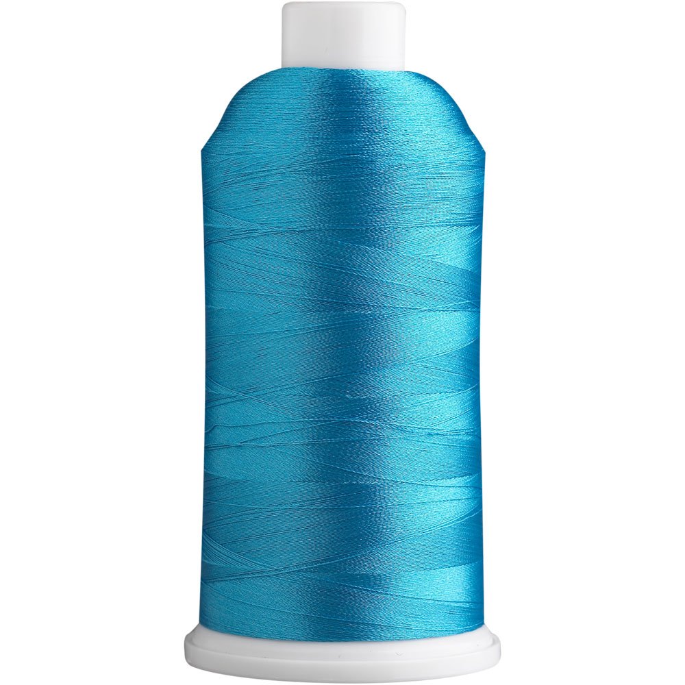 Superpunch SuperB Embroidery Thread 40wt, 5000 m Cone, Dodger Blue 445
