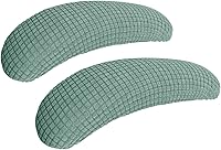 Vista 17 de FORCHEER Funda para Silla de Oficina Repelente al Agua de Jacquard con Respaldo Giratoria Extraíble Elástica Universal para Silla de Computadora