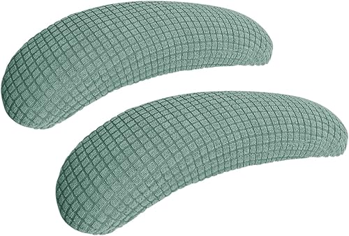 Miniatura 17 de FORCHEER Funda para Silla de Oficina Repelente al Agua de Jacquard con Respaldo Giratoria Extraíble Elástica Universal para Silla de Computadora