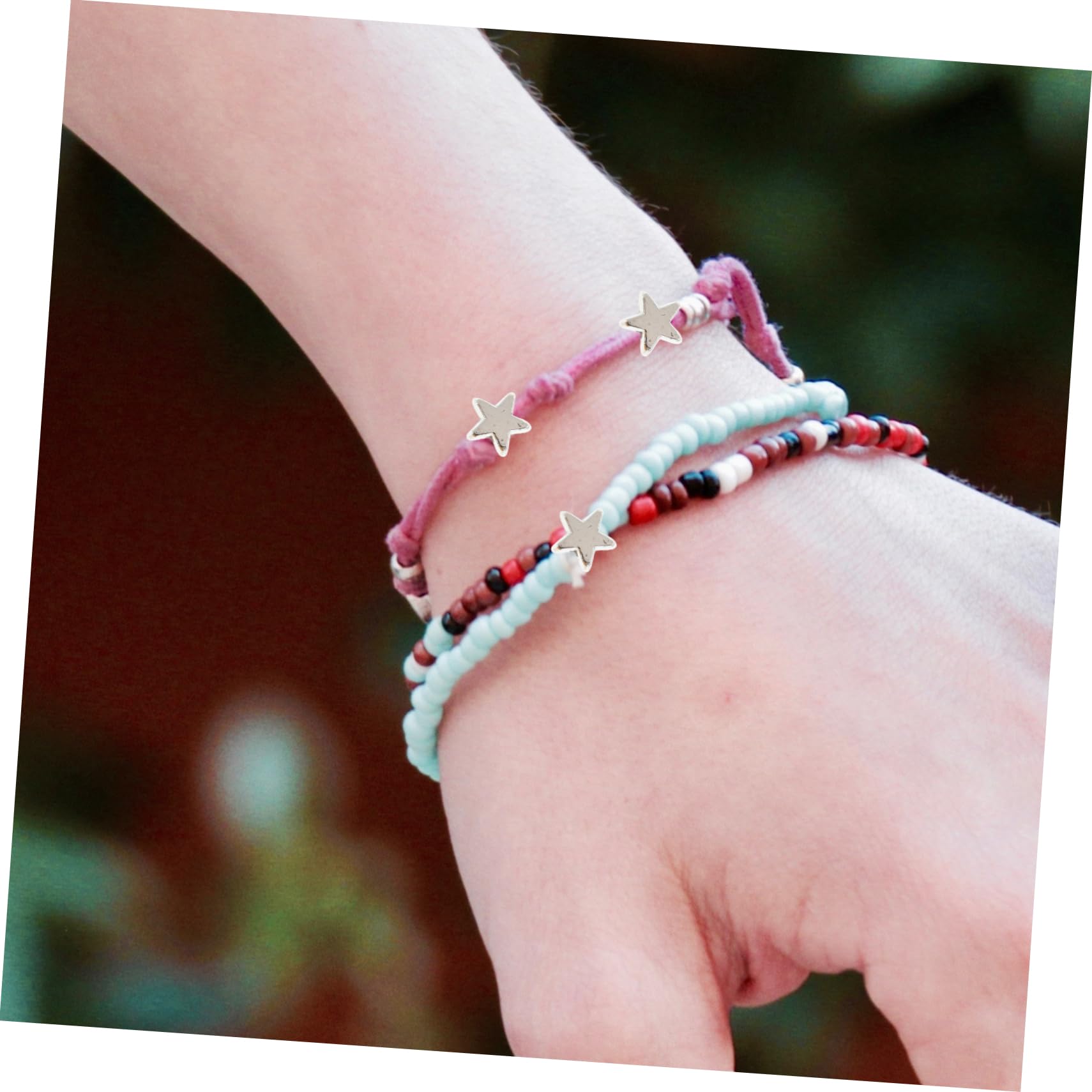 Angoily 5 Sätze Diy Perlen Mit Metallische Abstandsperlen Für Armbänder Und Ohrringe Hochwertige Schmuckherstellung Mit Langlebigen Zinklegierungsmaterialien Für 6 Packungen * 5