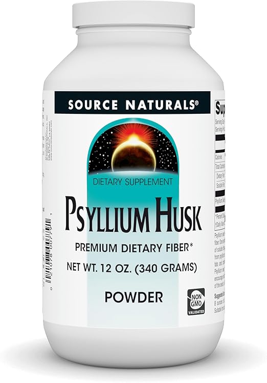 Psyllium Husk Powder, 12 oz