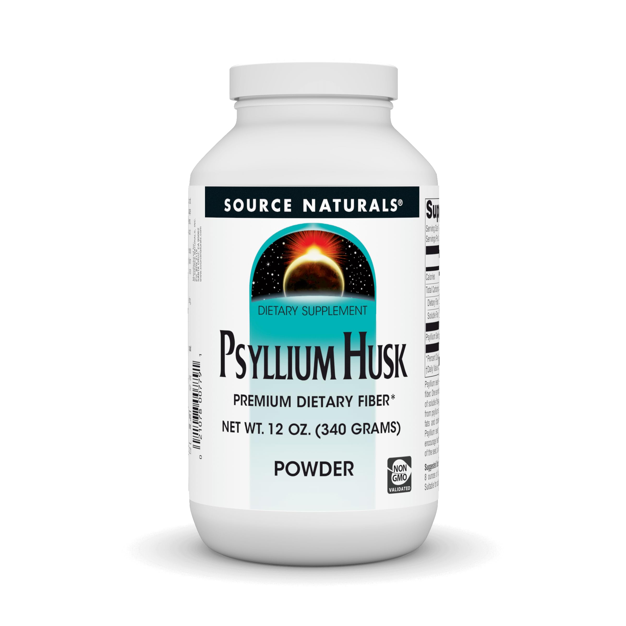 Psyllium Husk Powder, 12 oz