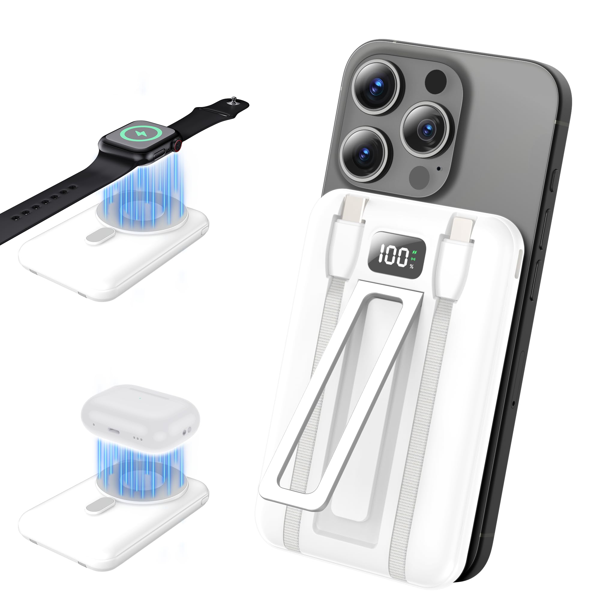 Amazon.com: sunpolin Portable Charger 10000mAh Power Bank, Fast