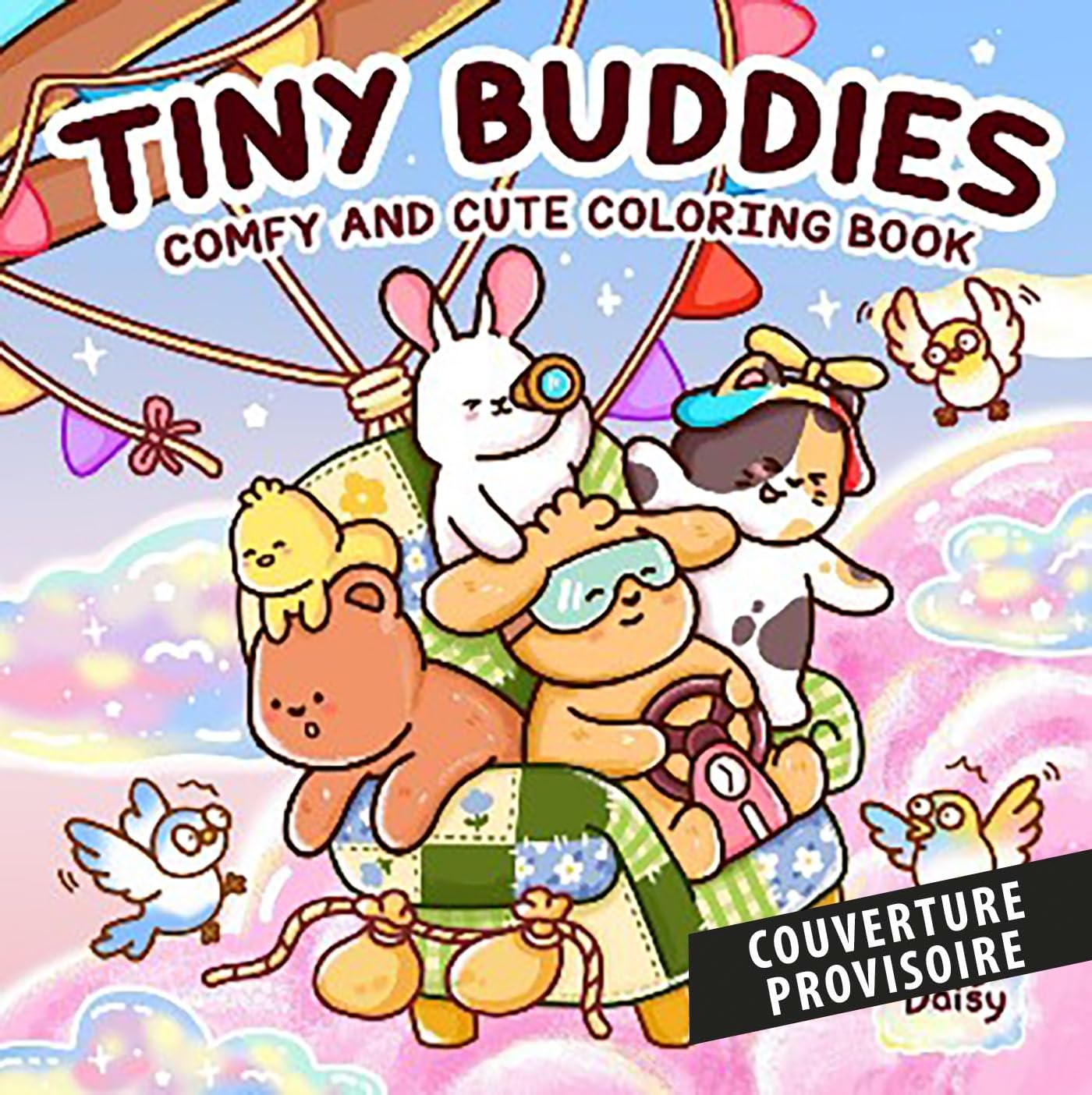 Compagnons mignons : coloriages doux et cosy