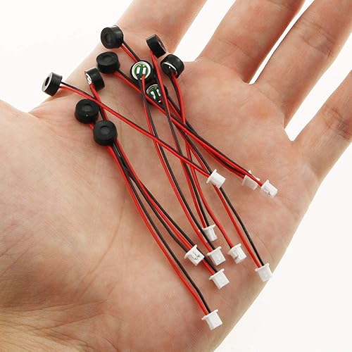 Miniatura 5 de E-outstanding Micrófono de condensador MIC Electret 10PCS 6027 Micrófono de reconocimiento de voz inteligente remoto de alta sensibilidad con 2