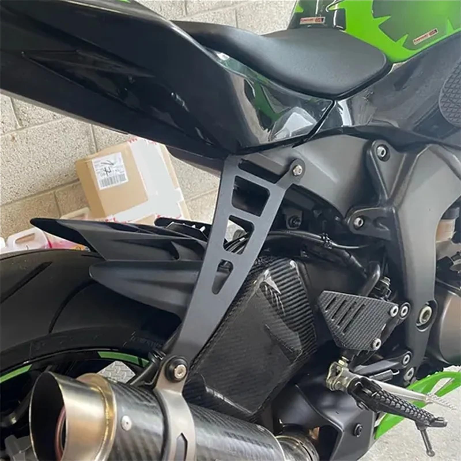 Soporte de suspensión de escape for silenciador de motocicleta compatible con ZX6R NINJA ZX6R ZX-6R ZX636/KTR 2013-2025