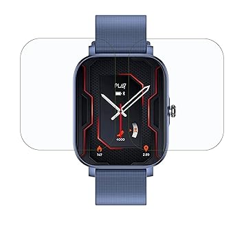 DVTECH® (Pack of 02 Best Fit resistant Smartwatch screen protector for PLAYFIT CHAMP 2 N (Not a Tempered glass)