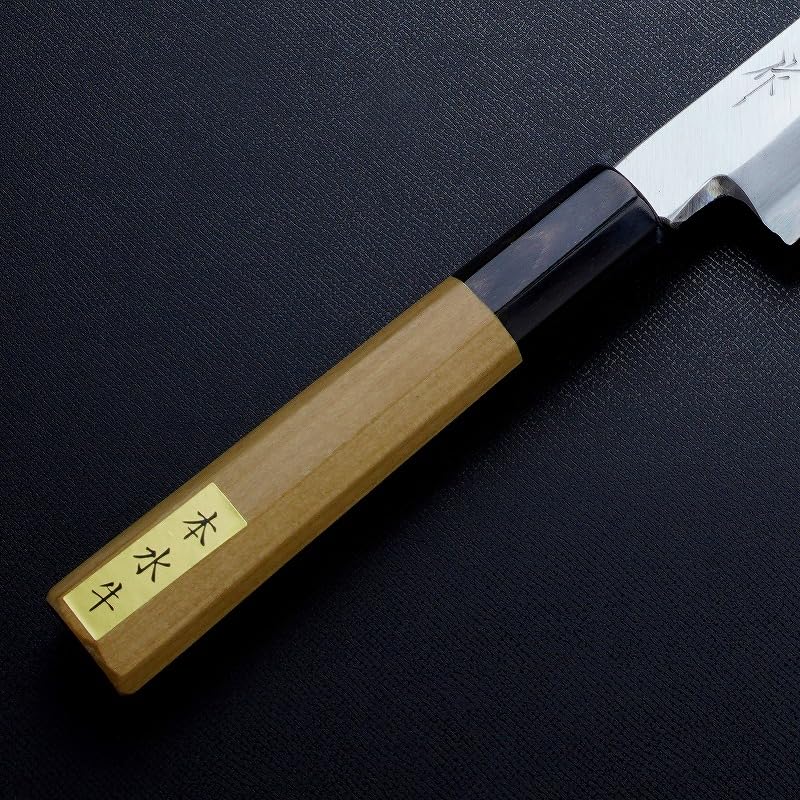 Amazon | 東周作 青紙2号 柳刃包丁210mm 八角水牛柄 | ほんまもん | 柳