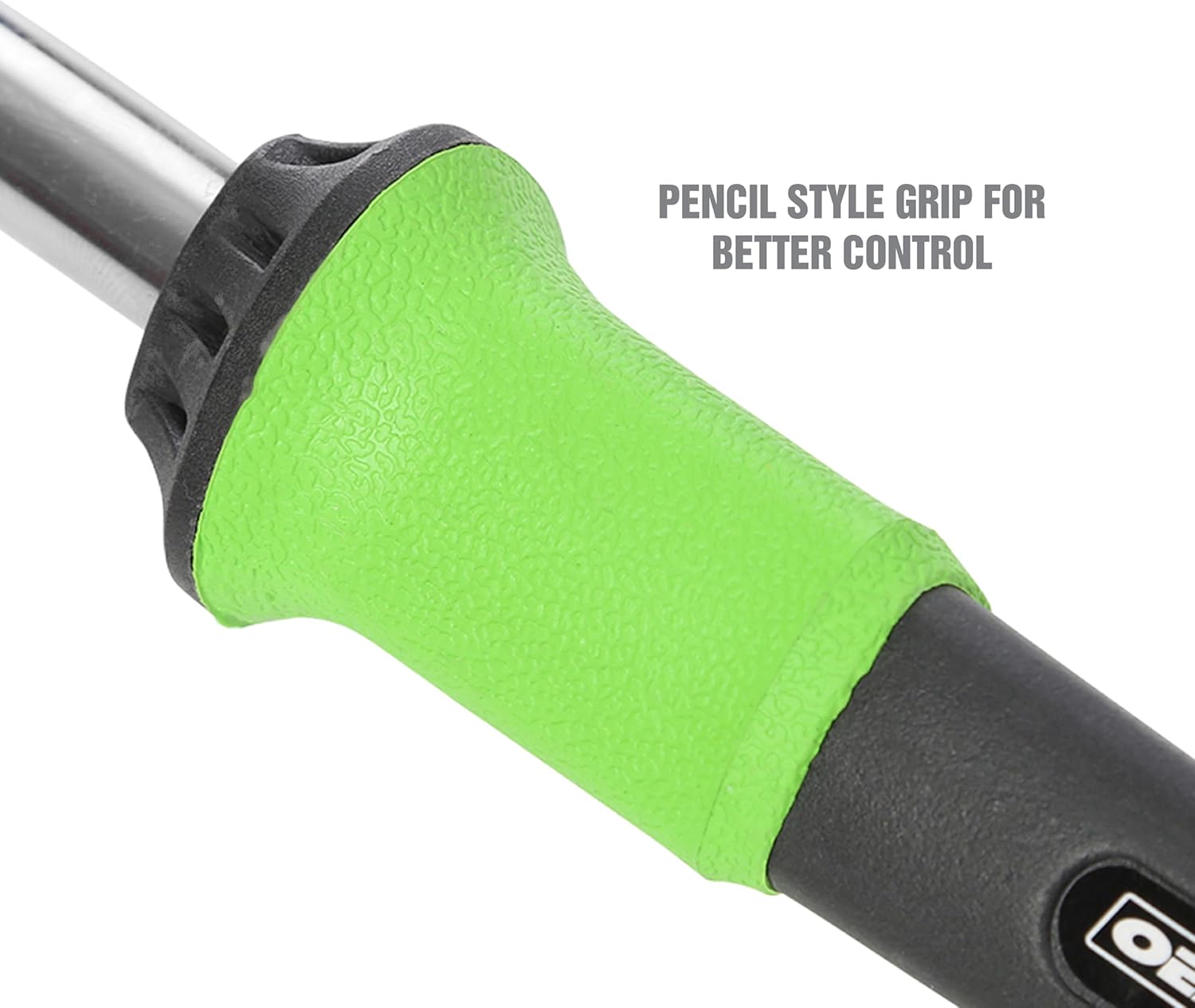 OEMTOOLS 24760 40 Watt Soldering Iron, Soldering Iron Kit for Electronics and Automotive Repairs, Pencil Grip Tool with Metal Stand, Stainless Steel Barrel, 55 Inch Power Cord