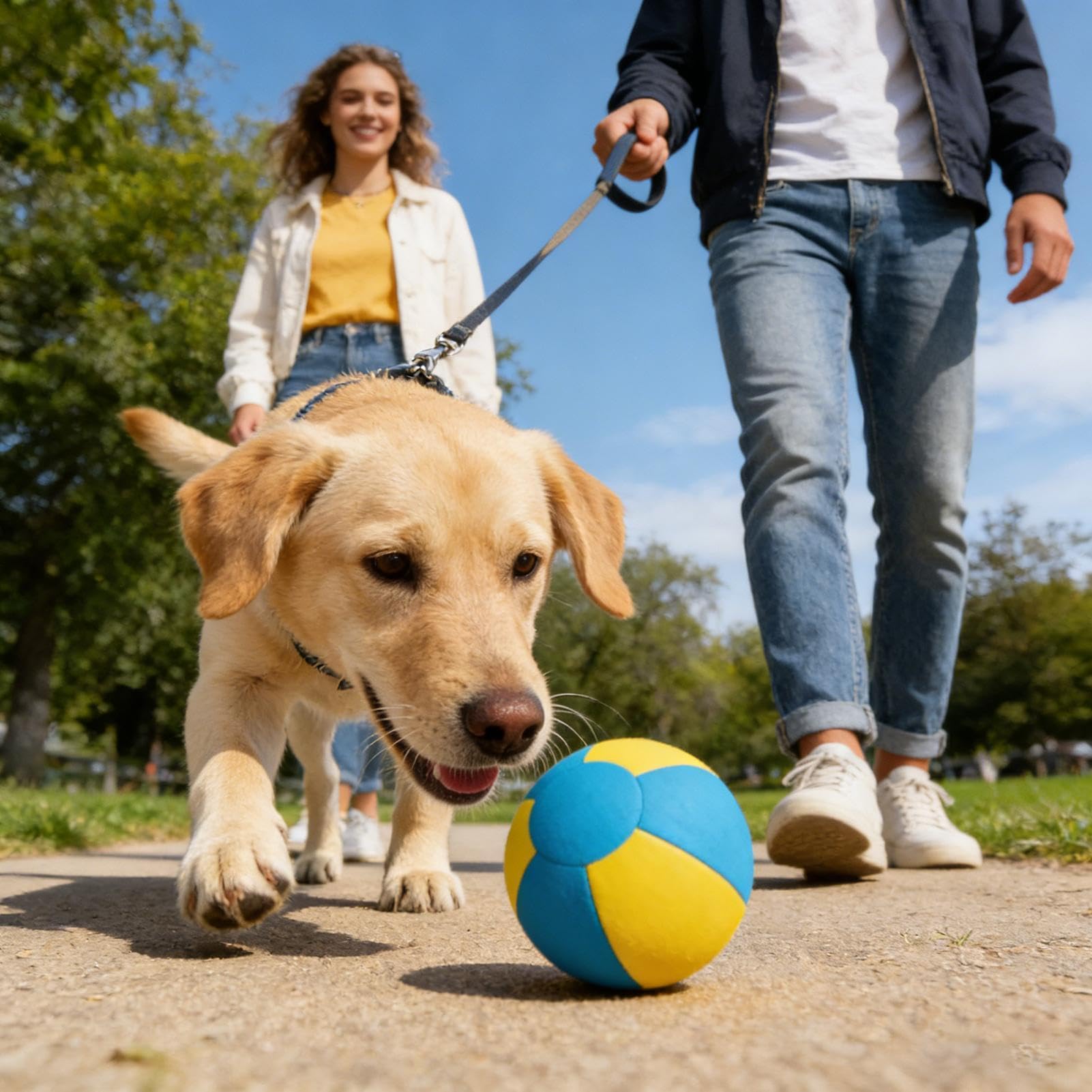 Hüteball für Hunde Interaktiver Wurfball | 20,5 x 13 x 13 cm Hundespielzeug für Pool, Garten und Freizeit – gegen Langeweile, Stress und Spannungsabbau