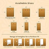 Vista 6 de Utopia Bedding - Funda de colchón impermeable premium contra chinches, protector de colchón con cierre para cama California King, 12 pulgadas