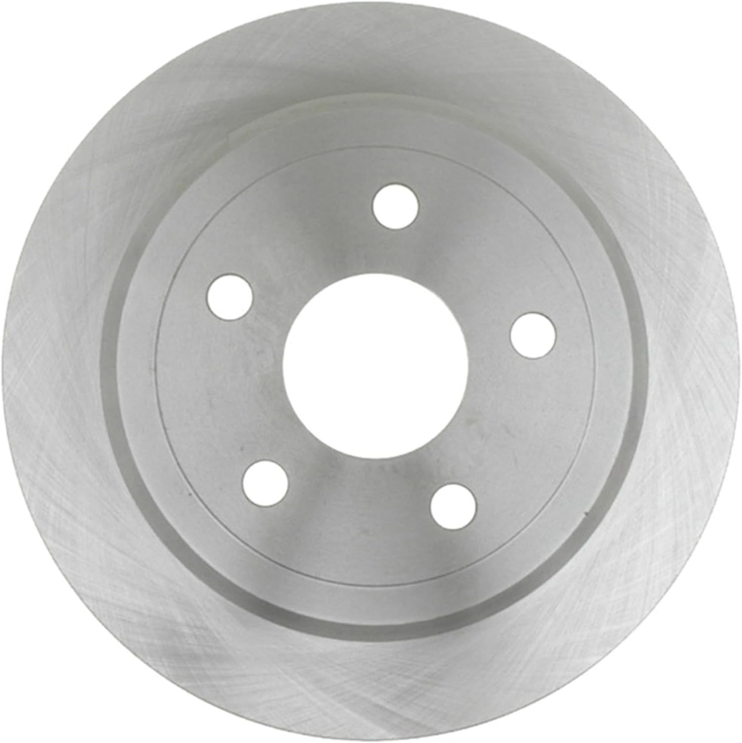 ACDelco Silver Rear Brake Rotor 18A2465A | GM 19255506 Brake Rotors for Select Jeep Wrangler, Wrangler JK and more