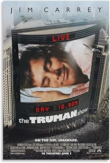 Loopo The Truman Show poster for room decor