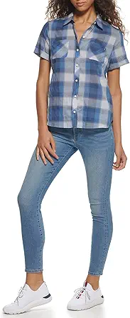 Tommy Hilfiger Women's Camp Shirt