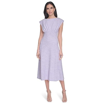 Calvin Klein Tweed Cap Sleeve Aline Women
