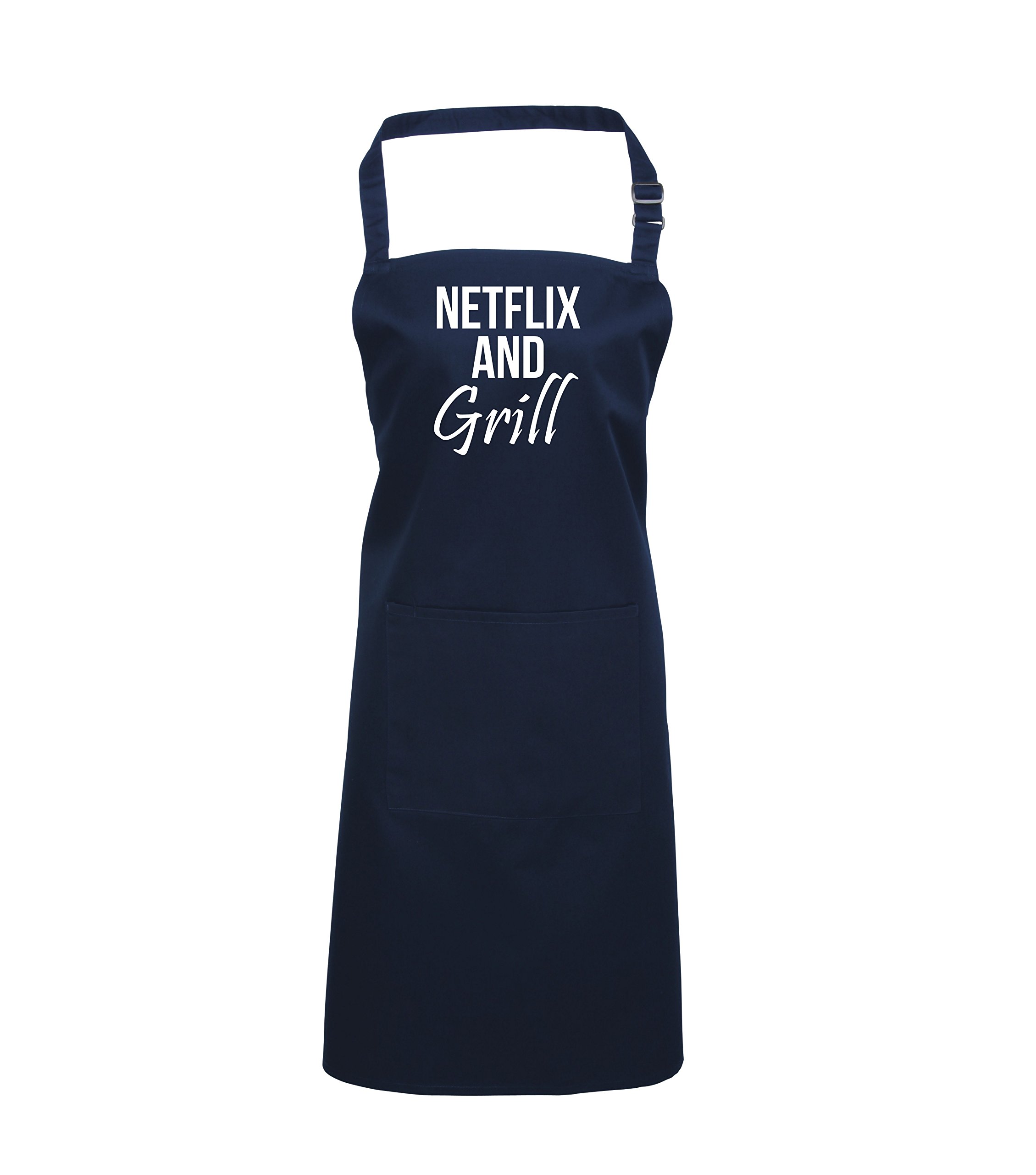 Edward Sinclair Navy Netflix And Grill Apron