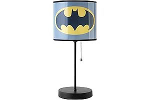 Warner Bros. Batman Stick Lamp: Illuminate Your Space with Superheroic Charm