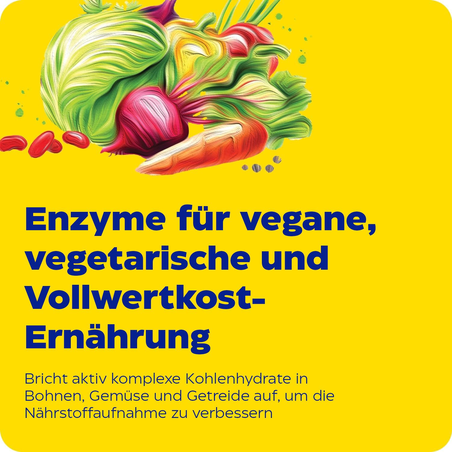 Enzymedica, VeggieGest, 90 vegane Kapseln, 22.000DU Amylase & 15.000HUT Protease je Dosis, Glutenfrei, Sojafrei, GMO frei, Geschmacksneutral