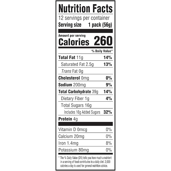 Nutter Butter Peanut Butter Sandwich Cookies, 12 Snack Packs (4 Cookies Per Pack)