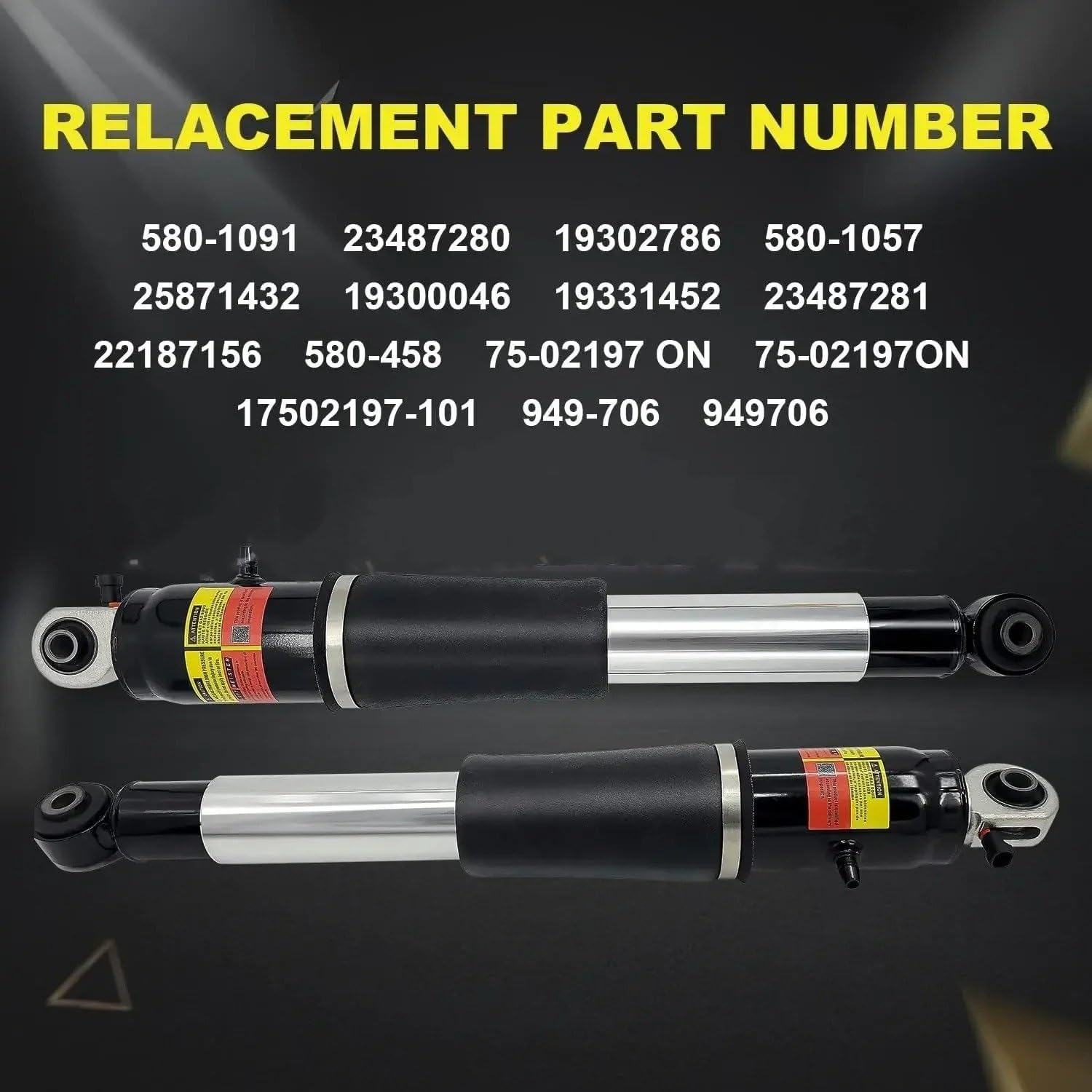 Columna Amortiguador Amortiguador Trasero Para GMC Para Yukon 1500 Puntales De Aire 23487280 19302786 2002 2003 2004 2005 2006(Pair(2pcs))