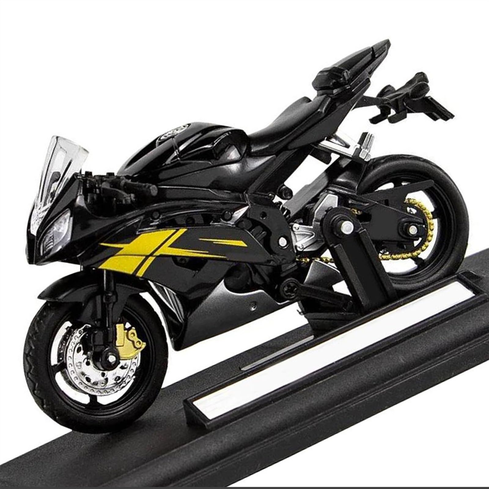 MAKUTU Modello di Moto in Scala per Yamaha R6 1:18 Collezione Regalo di Compleanno per Modello di Motocicletta in Metallo Pressofuso