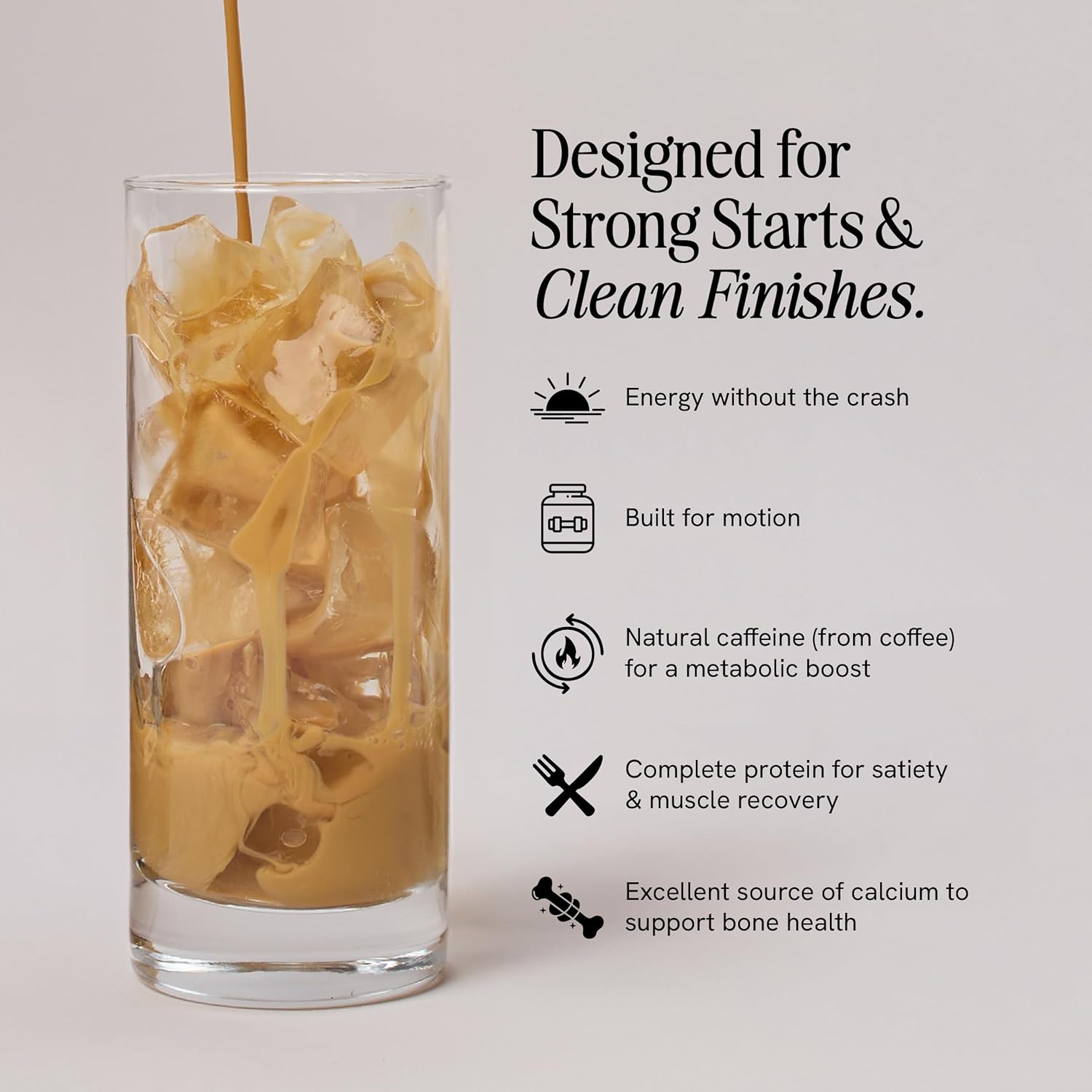 Protein Coffee - High Protein - Real Cold Brew - 20g Protein - 1g Sugar - 100 Calories - No Added Sugar - Coffee - Protein - 11 FL OZ - 12 Pack (Caramel)