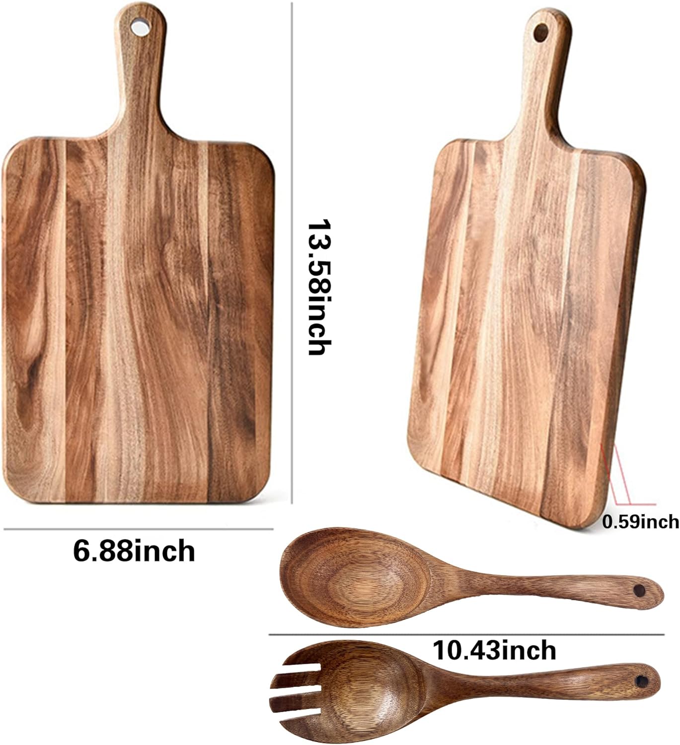 Engraved Cutting Board Housewarming Gifts New Home, New House Warming Gift for Homeowner, New House Gifts for Women Men Couple Neighbor (Home sweet home) - Image 7