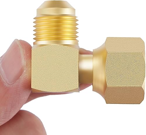 Litorange 1 conector de codo de 90 para calentadores olímpicos de baja presión a gas de repuesto para Camco 57633, para parrilla de barbacoa,