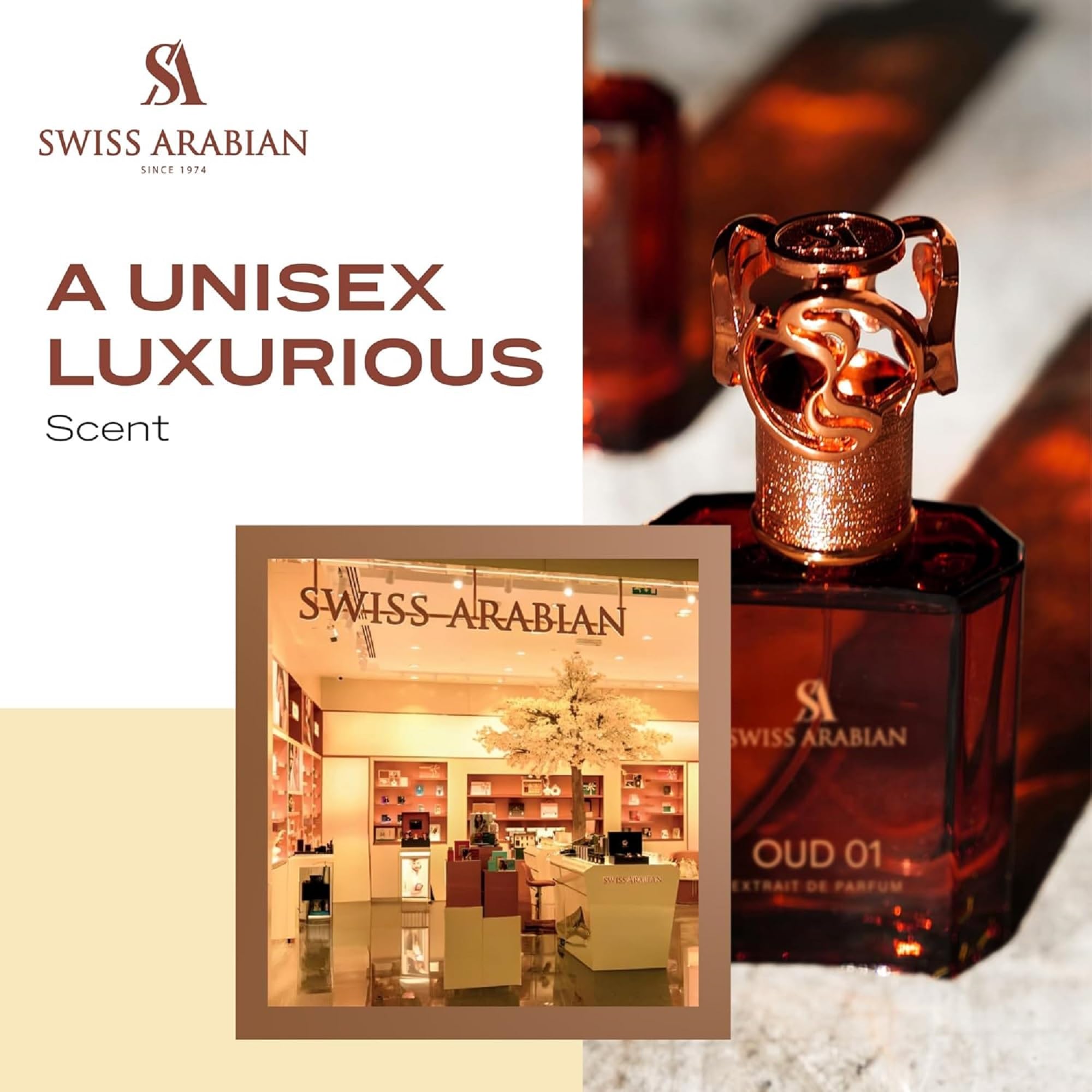 Swiss Arabian Eau de Parfum OUD 01 50 ml