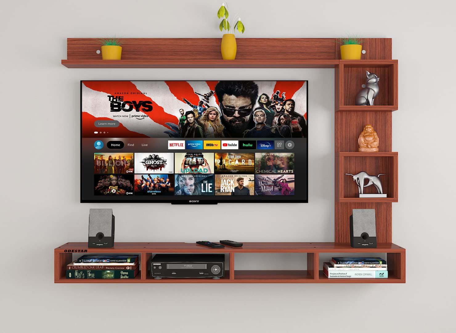 See full amazon price history chart for Odestar Primex Engineered Wood Tv Wall Unit, Set Top Box Stand, Walnut & White, Large, for Upto 55 INCH TV (RF-Classic-55inch Tv) Odestar Primex Engineered Wood Tv Wall Unit, Set Top Box Stand, Walnut & White, Large, for Upto 55 INCH TV (RF-Classic-55inch Tv) (B0BQWGZLYY) Amazon Price History, Amazon Price Tracker