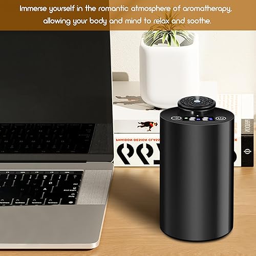Miniatura 7 de Diffuserlove Difusores de aceite esencial sin agua para automóvil, difusor de aromaterapia recargable de viaje, difusor de aire inalámbrico para el