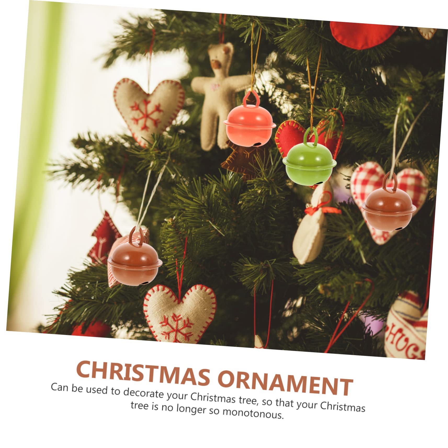 TEHAUX 200pezzi Campanellini per Decorazioni Natalizie Piccole Campane per Compleanni e Accessori per Festive