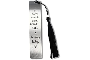 I don't watch p rn I read it bookmark multi-style for book lovers