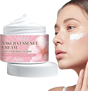Sakura Essência Creme - Rosto Sakura Creme para Mulheres,Ácido Hialurônico, Niacinamida e Vitamina C Hidratante Facial para Pele Suave e Radiante Aezon