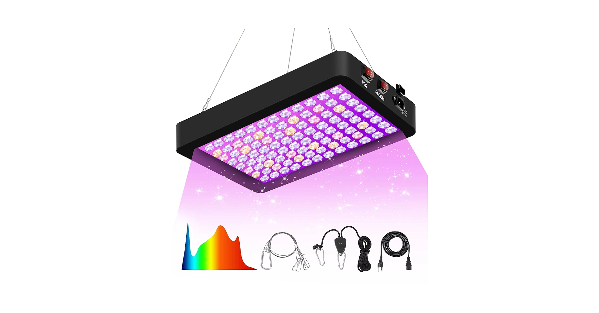 グロウアップライト×2 Amazon.com: Js2U ZW Upgraded 1000W LED Grow Light for Indoor