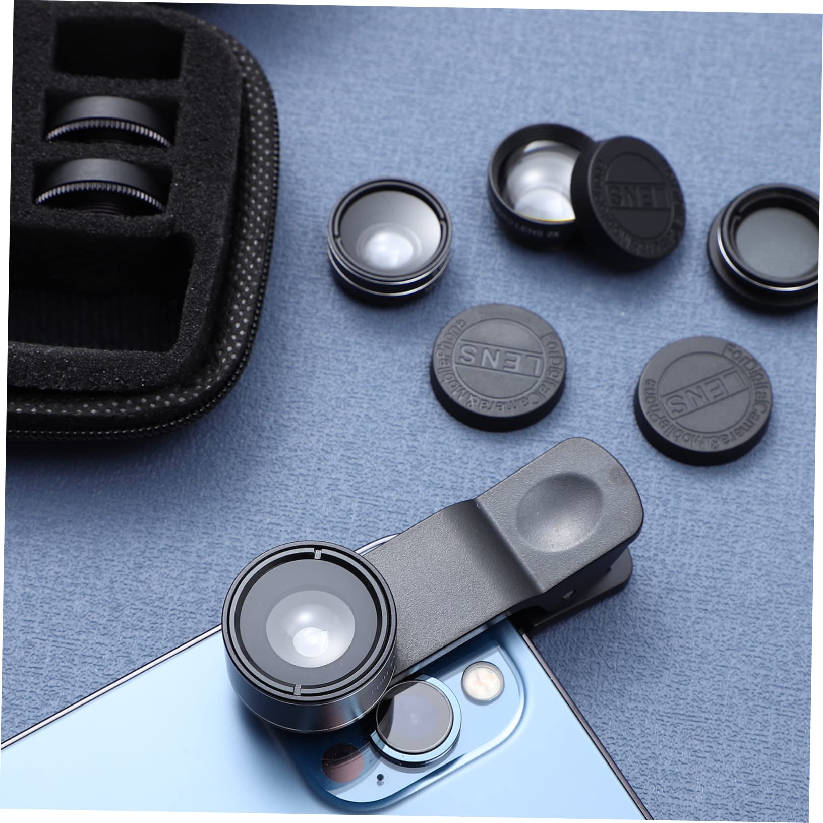 3 Set Di Obiettivi Per Fotocamera Per Telefono Cellulare Kit Di Obiettivi Grandangolari E Macro Attacco Per Telefono Per Fotocamera