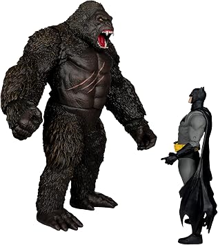 McFarlane Toys - DC Multiverse Batman vs. Kong Justice League vs. Godzilla vs. Kong 2pk