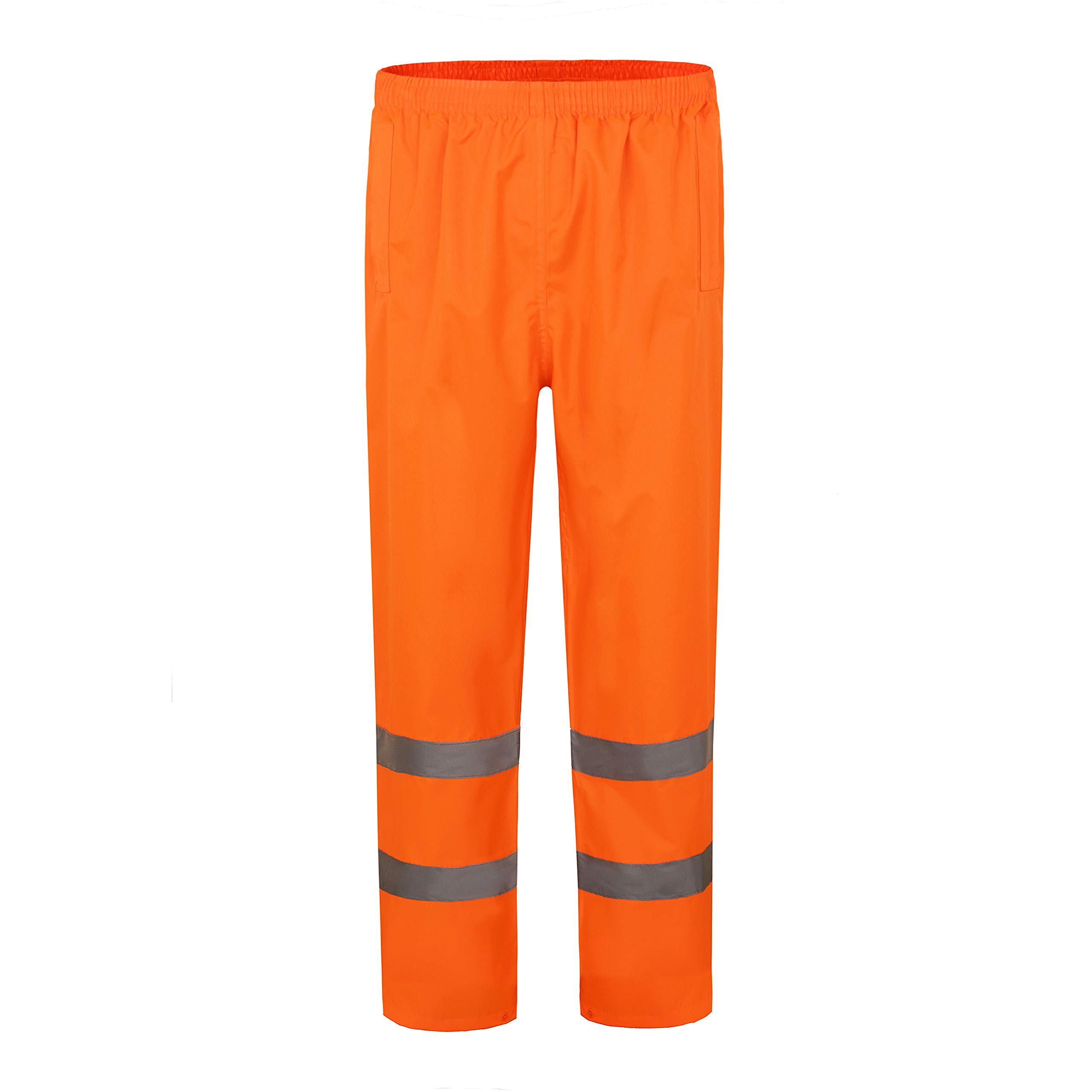 AYKRM Pantalon de Pluie Travail réfléchissant de sécurité Haute visibilité