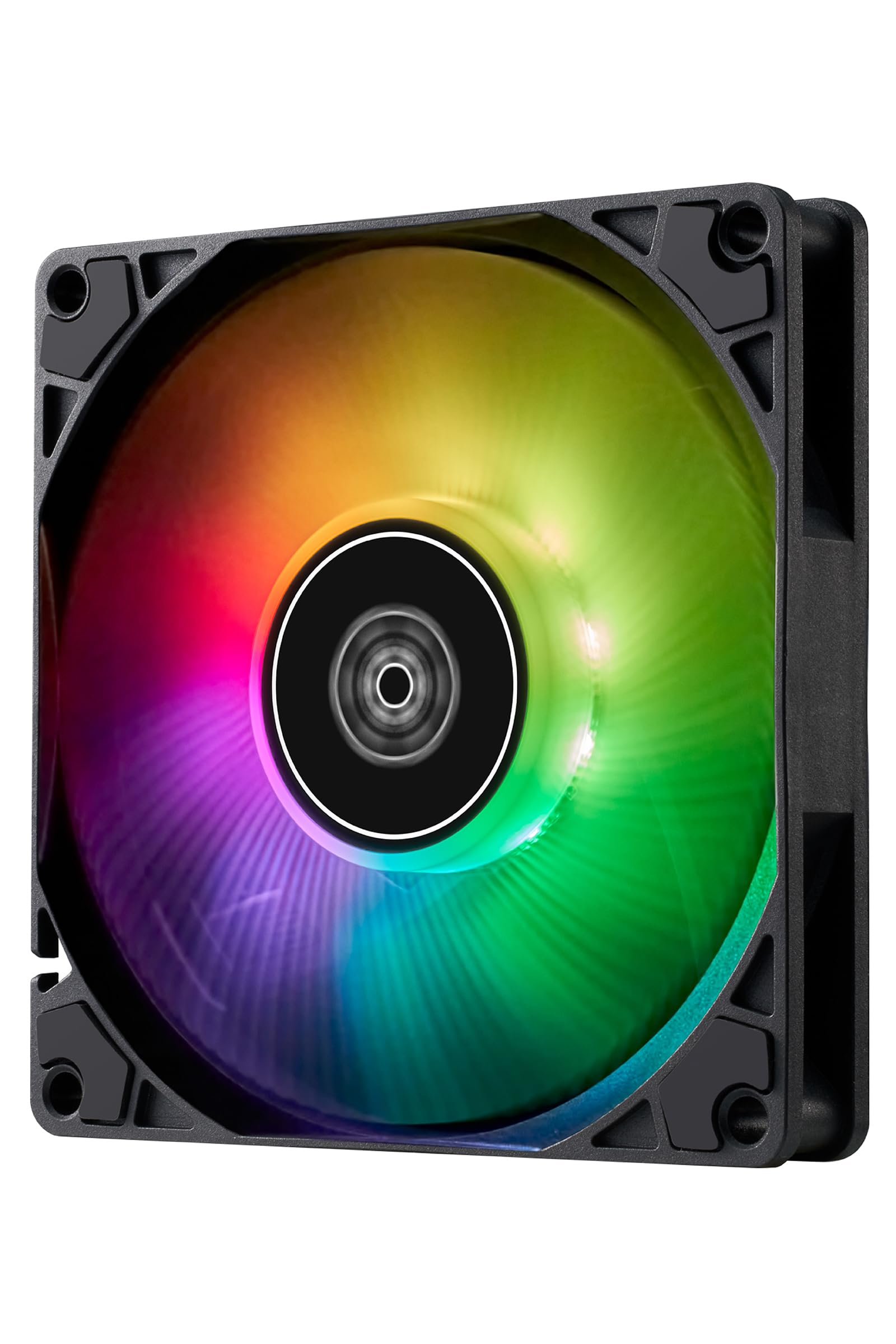 Amazon | SilverStone ケースファン 92mm ARGB SST-AS90B-ARGB 低