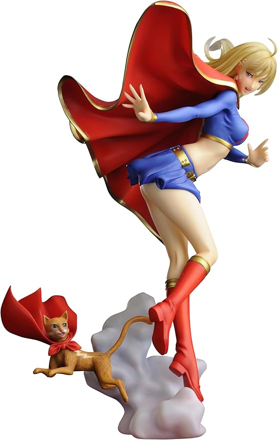 Teaser de Supergirl prévu pour demain 9 71iYp9g65iL. AC SY879 Kotobukiya SUPERGIRL DC COMICS BISHOUJO Statue Super Girl 1/7 scale PVC painted finished product