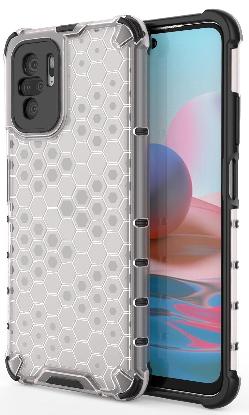 Glasgow Back Case Cover Compatible with Mi Redmi Note 10s (Stylish Design) -Transparent (B09HMFQ51C) Amazon Price History, Amazon Price Tracker