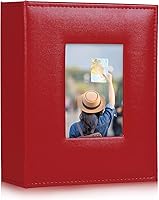 Vista 87 de RECUTMS - Álbum de bolsillo de 100 bolsillos 4x6, pequeños álbumes de fotos, páginas blancas, álbum de fotos vertical, álbum de boda, álbum de fotos