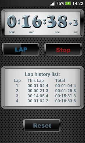 Digital Stopwatch - Cronômetro