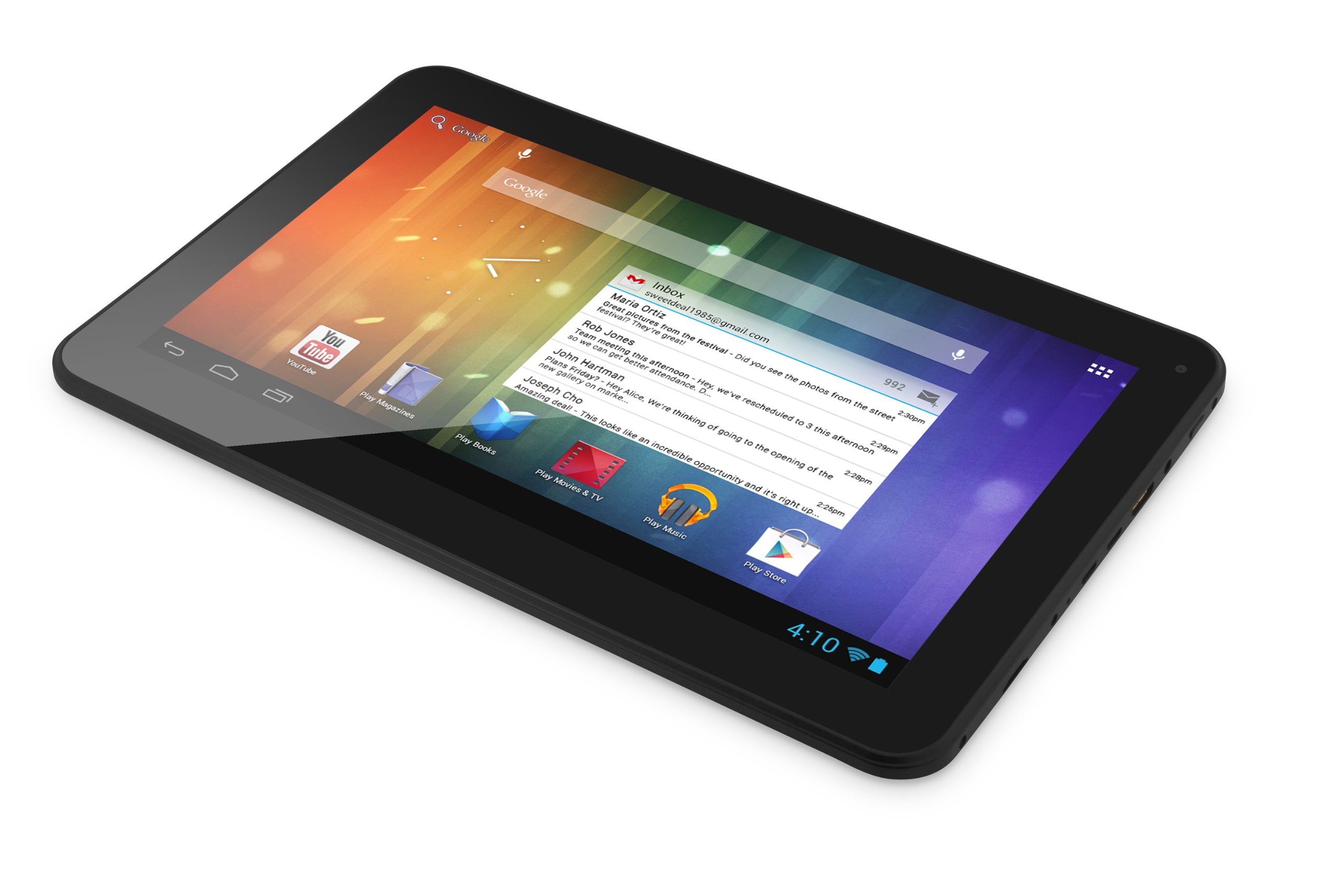 (未使用･未開封品)　Ematic EGS102BL 10.0-Inch 4GB Genesis Prime XL Multi-Touch Tablet (Black) by Ematic 60wa65s 未使用・未開封品) Ematic EGS102BL 10.0-Inch 4GB Genesis